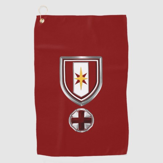 44e medische brigade golfhanddoek (Voorkant)