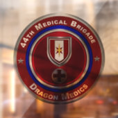 44e medische brigade raamsticker (Vel 2)