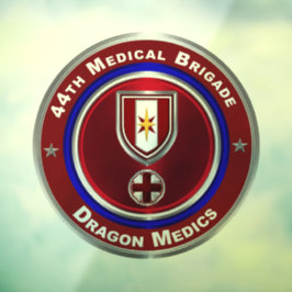 44e medische brigade raamsticker