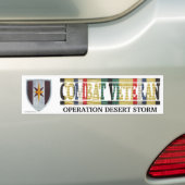 44e medische brigade SWA Combat Veteran Sticker (Op auto)