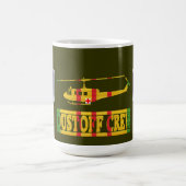 44e medische brigade UH-1 DUSTOFbemanningsMok Koffiemok (Center)