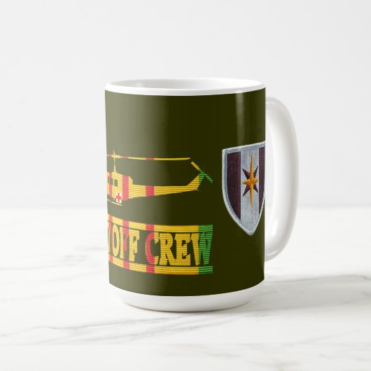 44e medische brigade UH-1 DUSTOFbemanningsMok Koffiemok (Voorkant rechts)