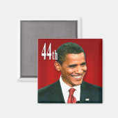 44e President Barack Obama Magnet (Voorkant / Achterkant)