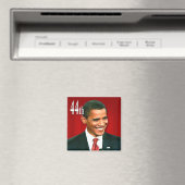 44e President Barack Obama Magnet (Insitu (Vaatwasser))