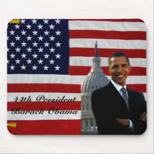 44e President Barack Obama_Mousepad_by Elenne Muismat