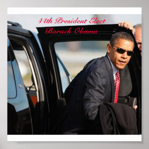44e President ElectBarack Obama Poster