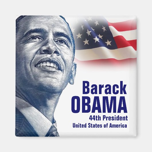 44e President Magneet (Voorkant)