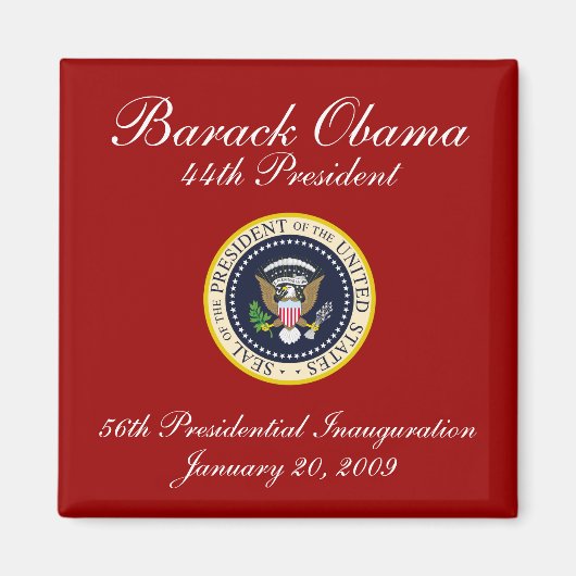 44e President Magneet (Voorkant)