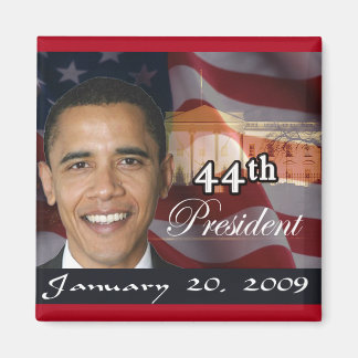 44e President Memorabilia Magneet