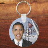 44e President Memorabilia Sleutelhanger (Voorkant)