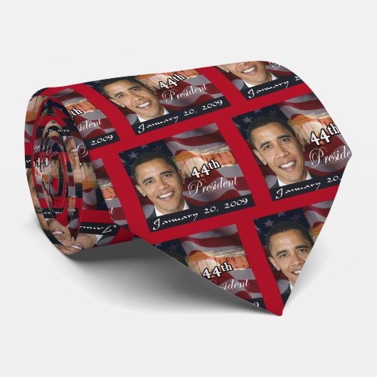 44e President Memorabilia Stropdas (Opgerold)