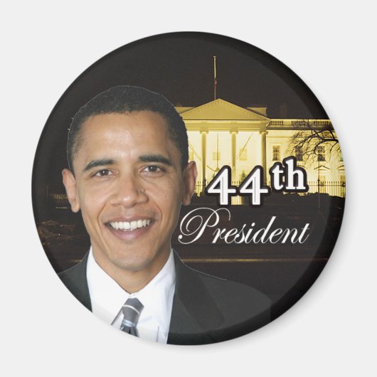 44e President Merchandise Magneet (Voorkant)