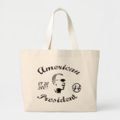 44e President Obama Keepsake Grote Tote Bag (Voorkant)