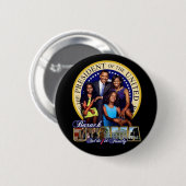 44e president ronde button 5,7 cm (Voorkant /achterkant)