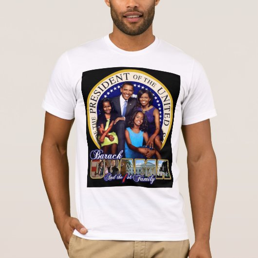 44e President T-shirt (Voorkant)