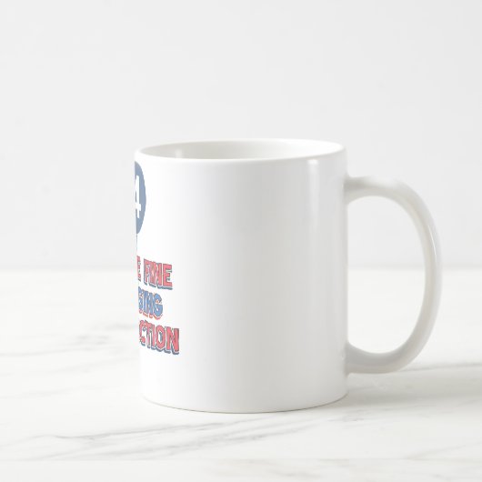 44e verjaardag design koffiemok (Rechts)