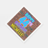 44e verjaardag ~ Fun, geïnspireerd door Urban Graf Servet (Hoek)