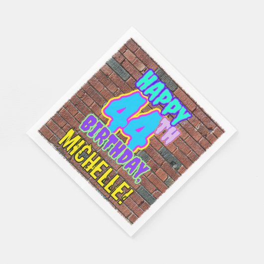 44e verjaardag ~ Fun, geïnspireerd door Urban Graf Servet (Hoek)