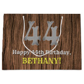 44e verjaardag: Western geïnspireerde kijk in het  Groot Cadeauzakje (Voorkant)