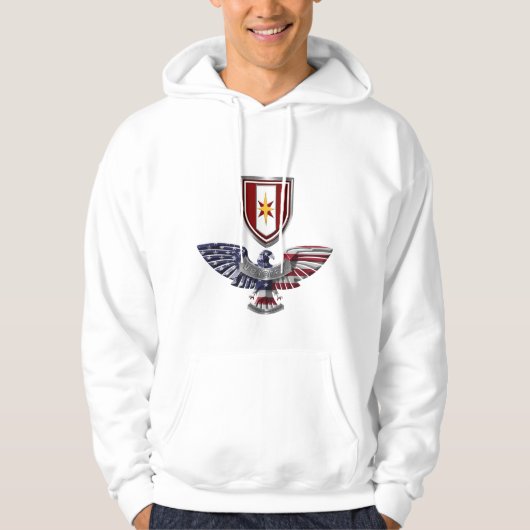 44e veteraan medisch brigade hoodie (Voorkant)