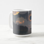44oz mug with "eclipse" image koffiemok (Voorkant links)