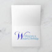 44th Birthday Card Kaart (Binnen)