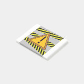 450Gevaarteken Post-it® Notes (Schuin)
