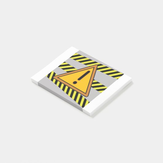 450Gevaarteken Post-it® Notes (Schuin)