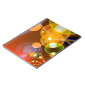 451 DIGITALE FRACTALEN GEOMETRISCHE KARTACHTERGRON NOTITIEBOEK (Linkerzijde)