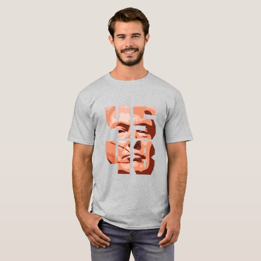 4548 Lichtgekleurd t-shirt voor volwassenen (Voorkant volledig)