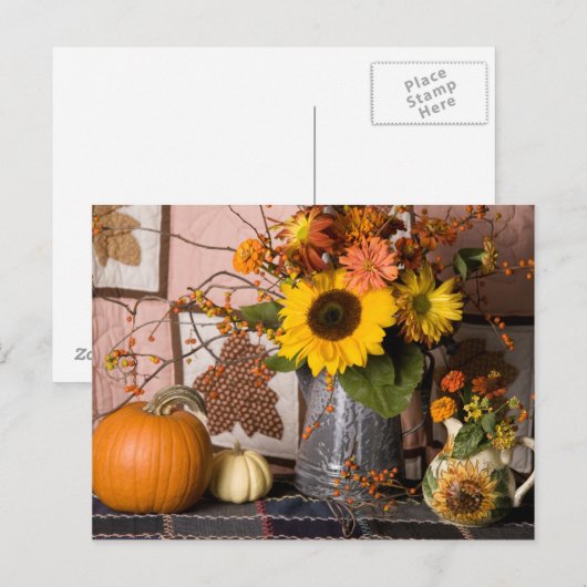 4549 Autumn stille Briefkaart (Voorkant / Achterkant)