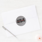 454 Big Block Beast chevy Ronde Sticker (Envelop)