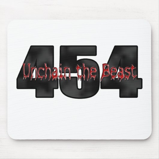 454 Big Block Beast Muismat (Voorkant)