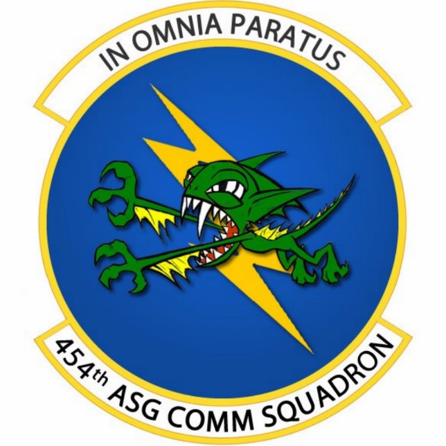 454 Comm Plaque Staand Fotobeeldje (Voorkant)