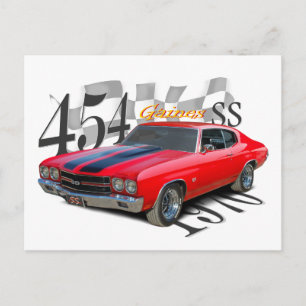 454 SS BRIEFKAART