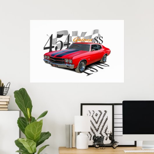 454 SS POSTER (Thuiskantoor)