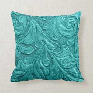 454 Western lederen patroon Kussen