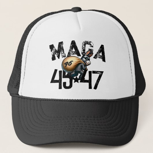 45 | 46 GESTOLEN | 47 Trump 2024 Trucker Pet (Voorkant)