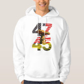 45 47 america hoodie (Voorkant)