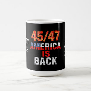 45/47 Amerika is terug en Show je Amerikaanse trot Koffiemok