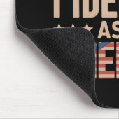 45 47 Ik identificeer me als een Amerikaans Trump- Muismat (Hoek)