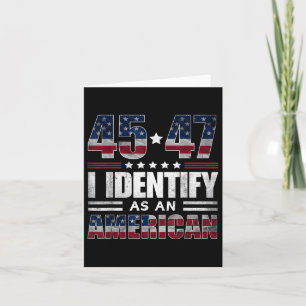 45 47 Ik identificeer me als een Amerikaanse 45 47 Kaart