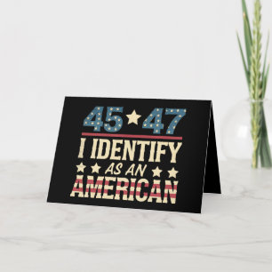 45 47 Ik identificeer me als een Amerikaanse vlag  Bedankkaart