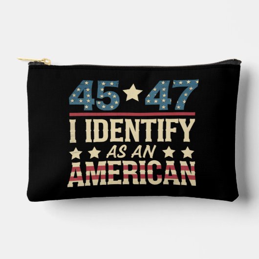 45 47 Ik Identificeer Me Als Een Amerikaanse Vlag  Etui (Voorkant)