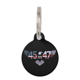 45-47 President 2024 Trump keert terug naar het Wi Huisdierpenning