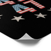 45 47 President Retro  Vlag VS 2024 Presid Poster (Hoek)