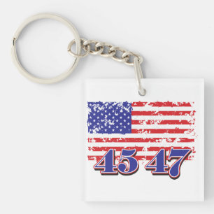 45-47 President TRump Sleutelhanger