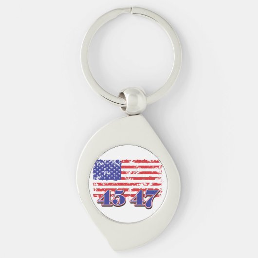 45-47 President TRump Sleutelhanger (Voorkant)