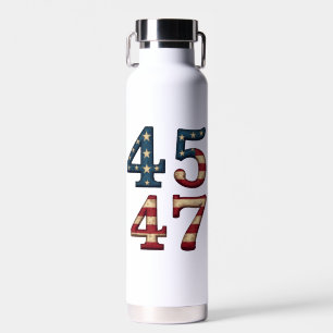 45-47 president Trump Waterfles