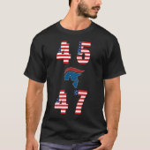 45 47 Trump 2024 T-Shirt (Voorkant)